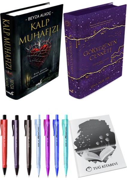 Kalp Muhafızı 1 - Gökyüzünün Cenneti 4 + Kalem + Not Defteri