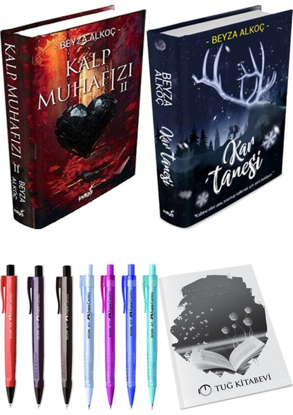 Kalp Muhafızı 2 - Kar Tanesi + Kalem + Not Defteri
