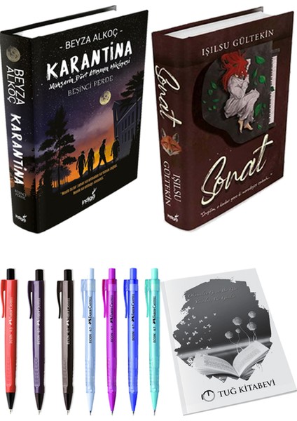 Karantina 5 - Sonat + Kalem + Not Defteri