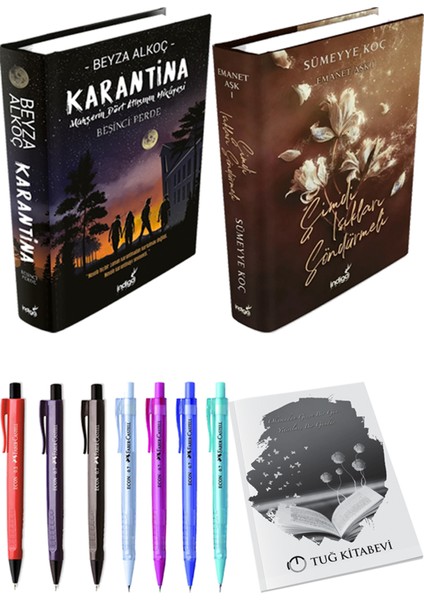 Karantina 5 - Şimdi Işıkları Söndürmeli + Kalem + Not Defteri