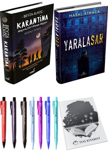 Karantina 5 - Yaralasar 1 + Kalem + Not Defteri