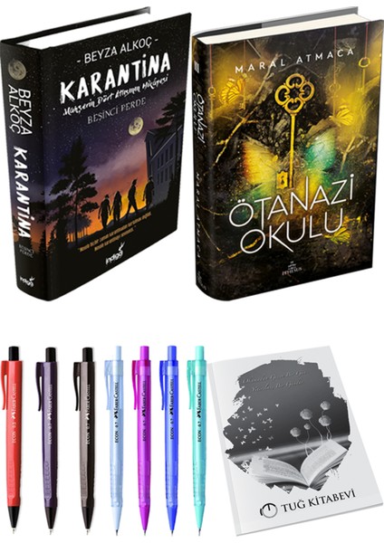 Karantina 5 - Ötanazi Okulu 3 + Kalem + Not Defteri