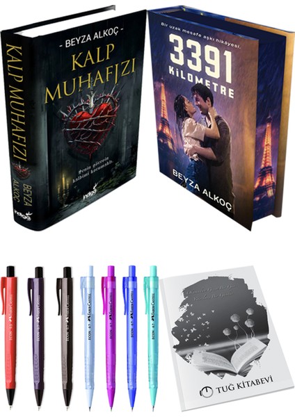 Kalp Muhafızı 1 - 3391 Kilometre + Kalem + Not Defteri