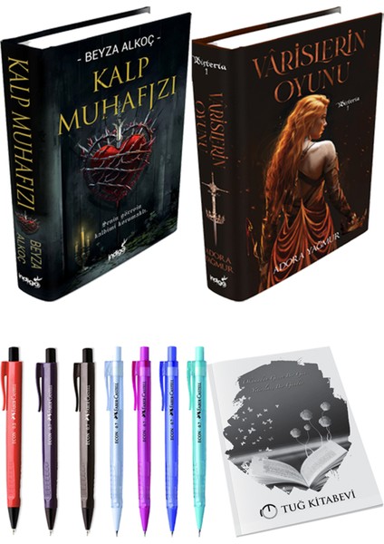 Kalp Muhafızı 1 - Varislerin Oyunu + Kalem + Not Defteri
