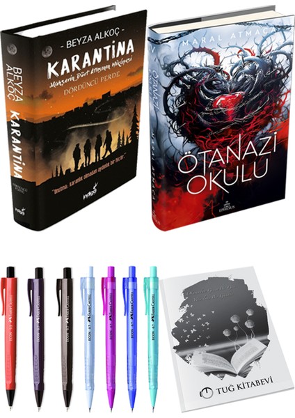 Karantina 4 - Ötanazi Okulu 4 + Kalem + Not Defteri