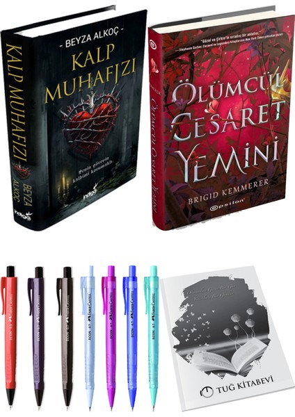 Kalp Muhafızı 1-Ölümcül Cesaret Yemini + Kalem + Not Defteri