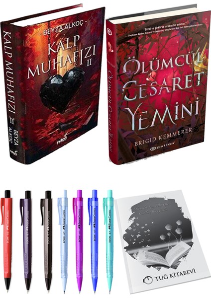 Kalp Muhafızı 2 - Ölümcül Cesaret Yemini + Kalem + Not Defteri