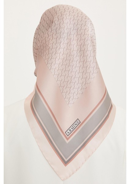 Nostalji Serisi Twill İpek Eşarp 8724D-05