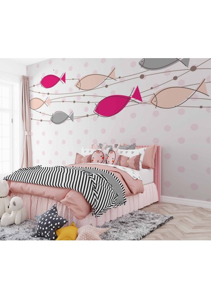Balıklı Çocuk Odası Duvar Kağıdı Baskı fiyatları