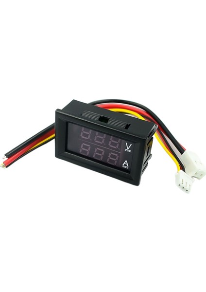 Dijital Voltmetre ve Ampermetre Dc 0-100V 10A