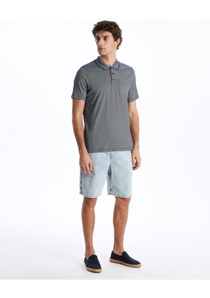 Lcwaıkıkı Classic Polo Yaka Kısa Kollu Desenli Erkek Tişört modelleri