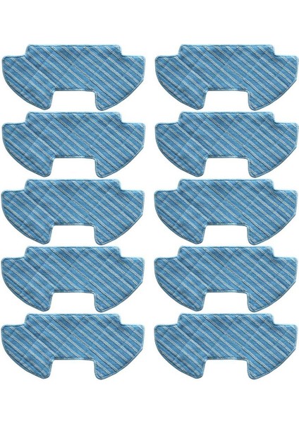 Samsung Powerbot E VR05R5050WK Vakum Için 10 Adet Paspas Bezi Pedleri (Yurt Dışından)