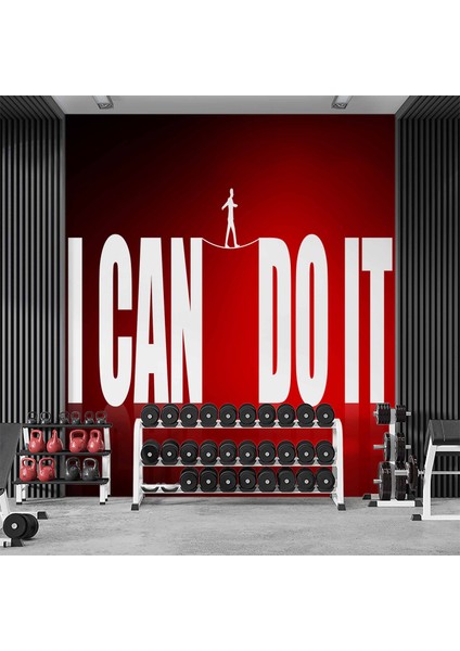 Yazılı Spor Salonu Duvar Kağıdı Baskı fiyatları