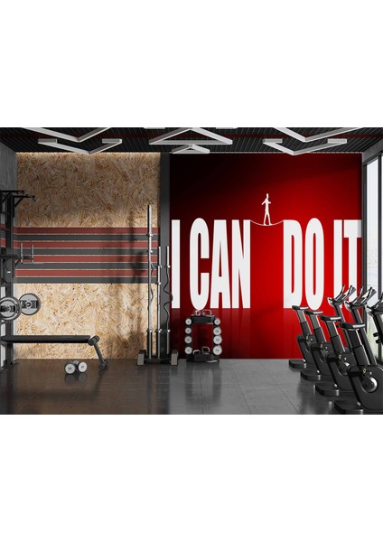 Yazılı Spor Salonu Duvar Kağıdı Baskı modelleri