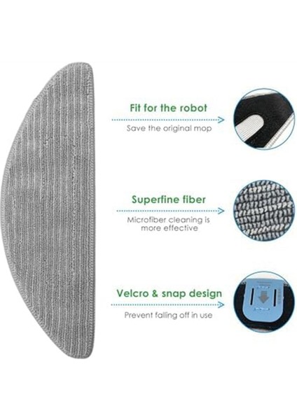 Irobot Roomba Elektrikli Süpürge Için Yedek Paspas Bezleri Pedler Paçavralar (Yurt Dışından) indirimleri