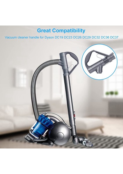 Dyson Elektrikli Süpürge Için Elektrikli Süpürge Tutacağı DC19 DC23 DC26 DC29 (Yurt Dışından) fiyatları