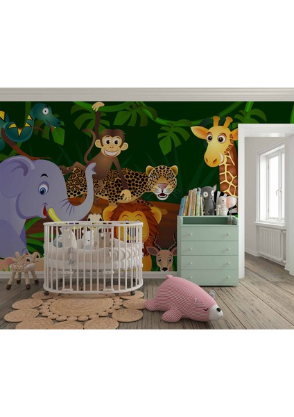 Hayvanat Bahçesi Çocuk Odası Duvar Kağıdı Baskı fiyatları