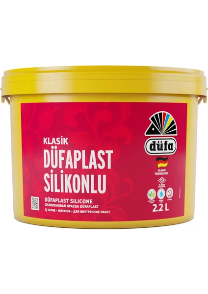 Klasik Düfaplast Silikonlu İç Cephe Duvar Boyası 2305 Kış Beyazı 2.2 l