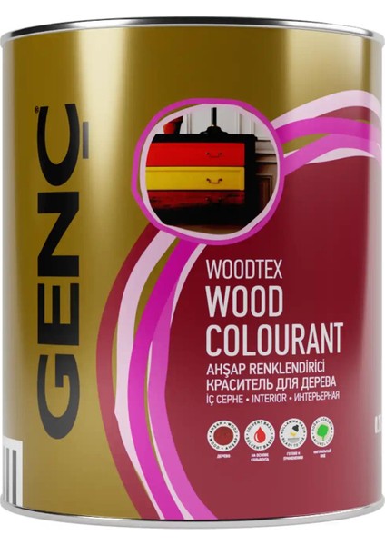 Sentetik Ahşap Boya ve Renklendirici 8107 Açık Meşe 0.75 l