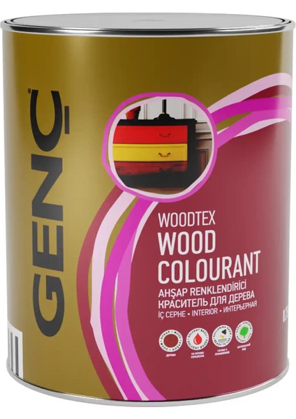 Sentetik Ahşap Boya ve Renklendirici 8107 Açık Meşe 0.75 l