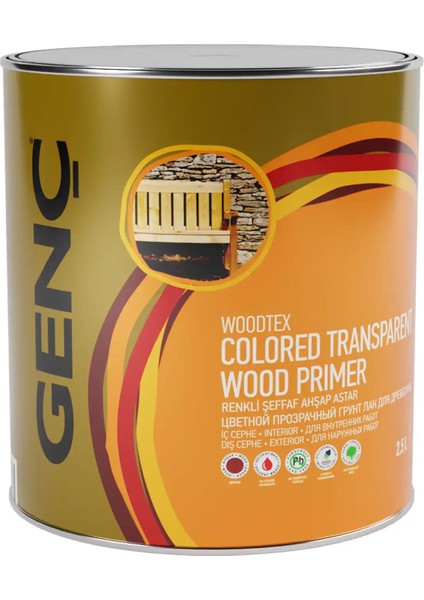 Renkli Şeffaf Ahşap Astar 2910 Tütün 2.5 l fiyatları