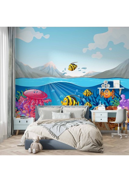Deniz Altı Balık Duvar Kağıdı Baskı fırsatları