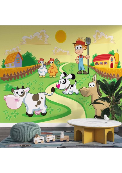 Hayvan Çiftliği Duvar Kağıdı Baskı modelleri