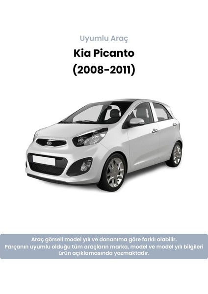 Kia Picanto Disk Arka Fren Balatası (2008-2011) Seco