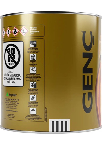 Renkli Ahşap Vernik 2917 Çam 2.5 l