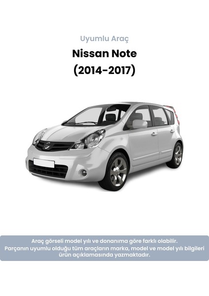 Nissan Note Kampana Arka Fren Balatası (2014-2017) Kale fiyatları