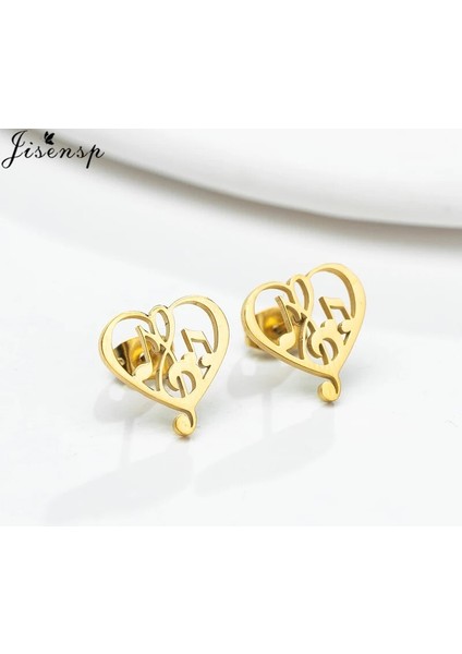 NO.408 Stili NO.414 Boyutu 2022 Trend Geometrik Paslanmaz Çelik Küpe Kadınlar Için Küçük Kar Tanesi Dart Müzik Kurt Küpe Moda Takı Çocuklar Çıtçıt (Yurt Dışından) modelleri