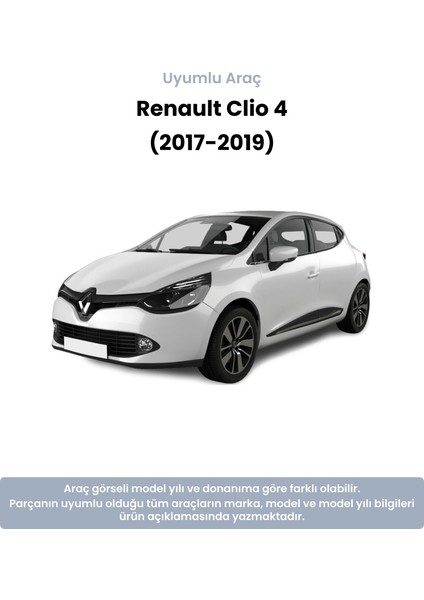 Renault Clio 4 Büyük Tip Ön Fren Balatası (2017-2019) Mais