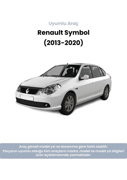 Renault Symbol Büyük Tip Ön Fren Balatası (2013-2020) Mais