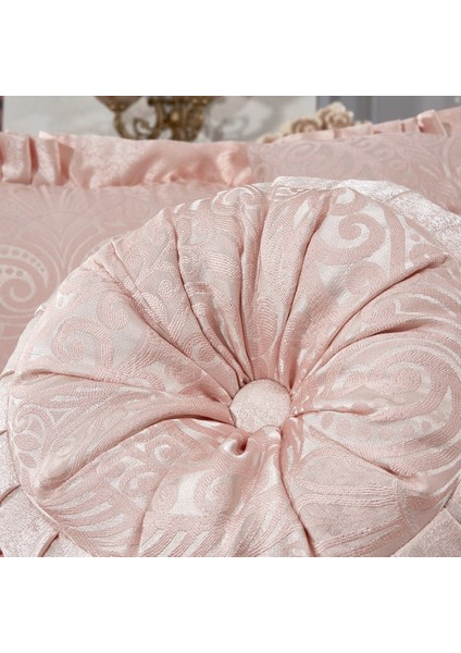 Masal Pudra 13 Parça Çeyizlik Çift Kişilik Yatak Örtüsü modelleri