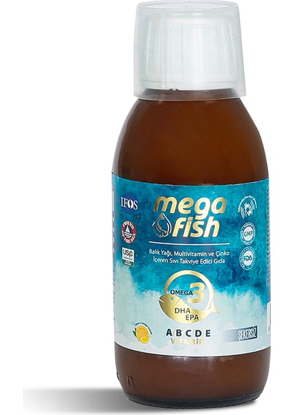 Megafish Multi Vitamin Şurubu 150 ml
