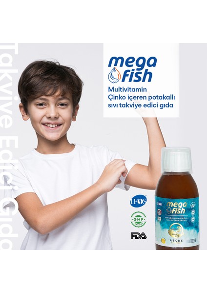 Megafish Multi Vitamin Şurubu 150 ml