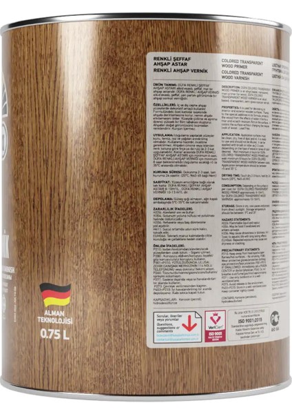 ART-TEX Renkli Ahşap Verniği 2917 Çam 0.75 l modelleri