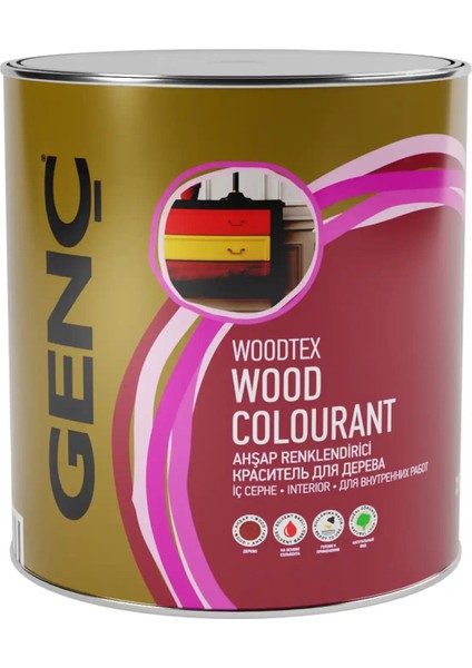 Sentetik Ahşap Boya ve Renklendirici 4176 Venge 2.5 l