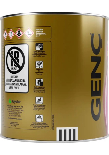 Sentetik Ahşap Boya ve Renklendirici 4176 Venge 2.5 l