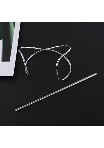 FJ313S Boho Saç Tokası Geometrik Metal Altın Dolgulu x Şekilli Topuz Tutucu Büyüleyici Vintage Topuz Kafesi Saç Aksesuarları Trendy Hediyeler (Yurt Dışından) fırsatları