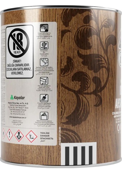 ART-TEX Renkli Ahşap Verniği 8621 Açık Meşe 0.75 l fırsatları