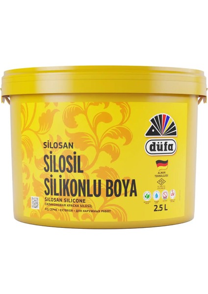 Silosil Silikonlu Dış Cephe Duvar Boyası 1982 Zamansız Krem 2.5 l