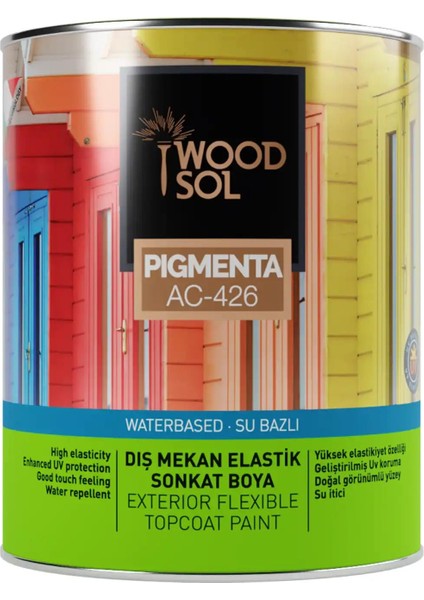 Pigmenta Elastik Sonkat Ahşap Boyası 1715 Ivory 0.75 l