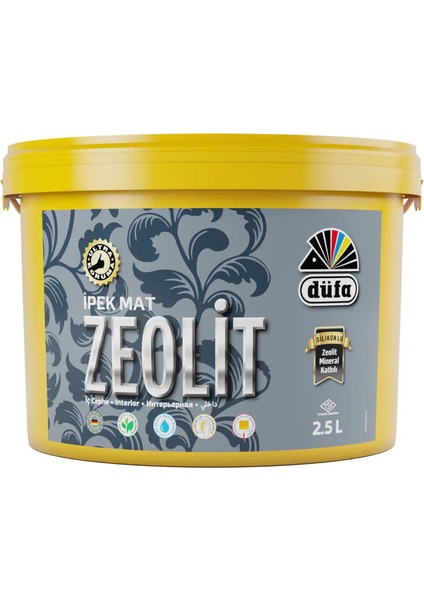 Zeolit İpek Mat İç Cephe Duvar Boyası 8431 Melek Kanadı 2.5 l