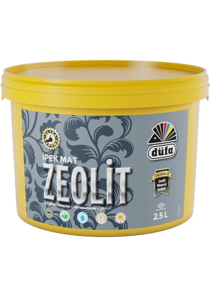 Zeolit İpek Mat İç Cephe Duvar Boyası 2382 Aperlai 2.5 l