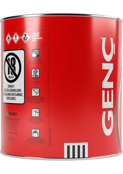 Selülozik Parlak Ahşap Boyası 4175 Venge 2.5 l