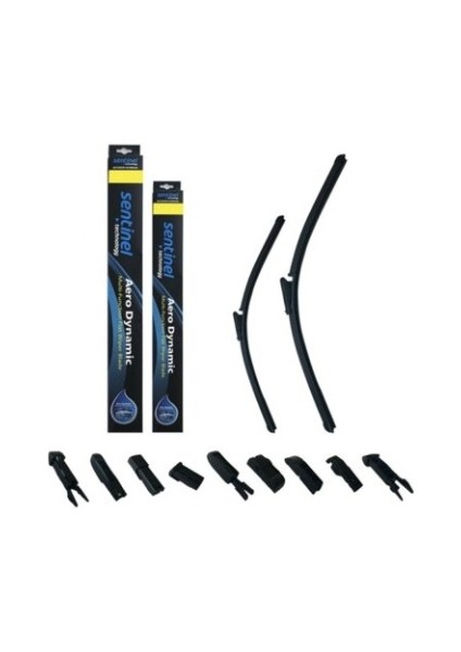 Banana Tip Muz Silgi Silecek Süpürgesi Aparatlı 500MM Sentinel 94-510-SENTİNEL