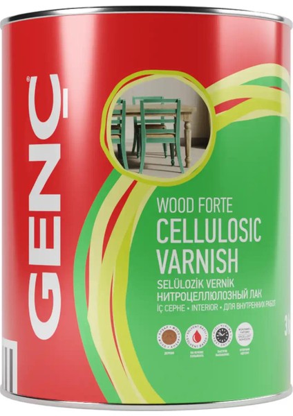 Selülozik Parlak Vernik 3 Kg