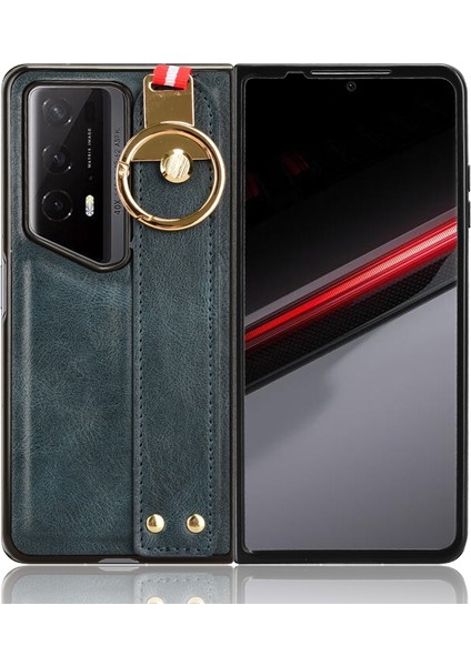 Honor Magic V2 Rsr Porsche Design Için Bileklik Deri Kılıf (Yurt Dışından)