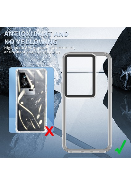 Vivo Iqoo 11 Için Akrilik+Tpu Kılıf (Yurt Dışından) modelleri